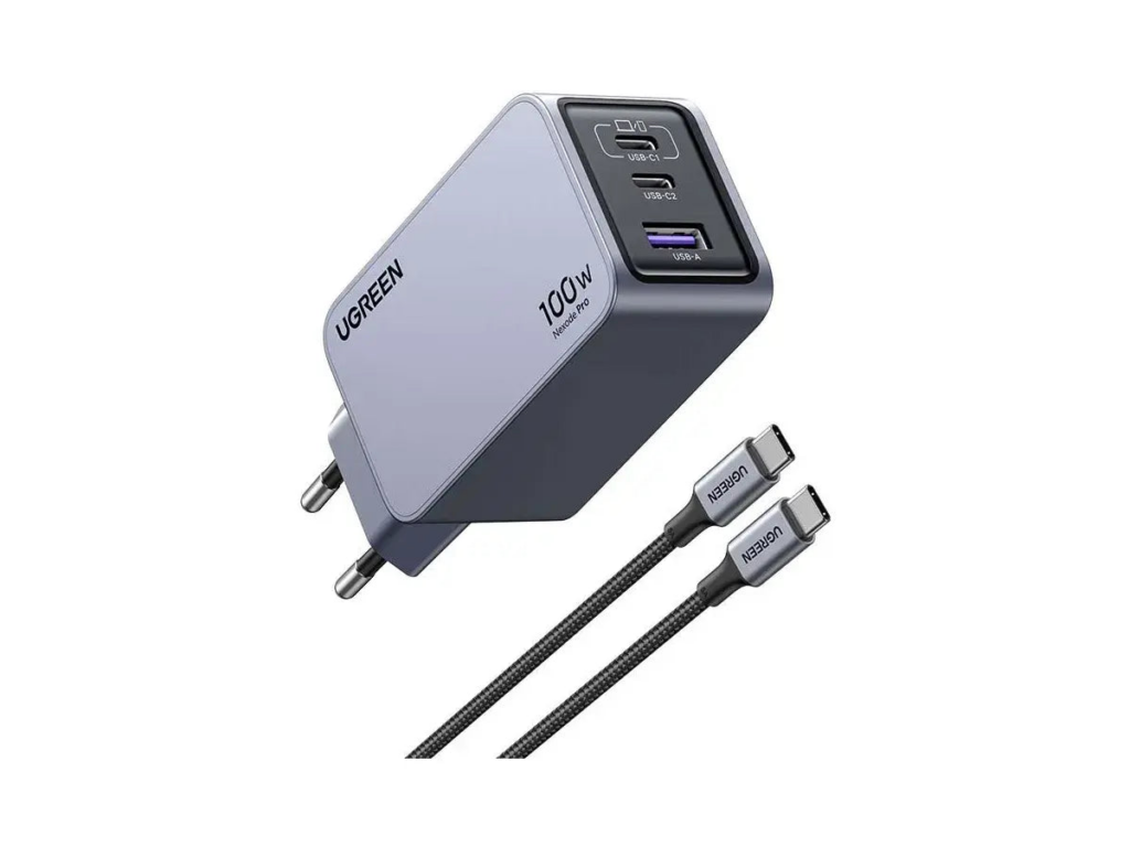 UGREEN Nexode Pro 100W 3-Port GaN Charger