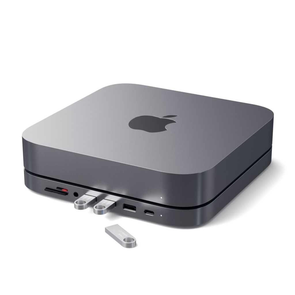 Satechi Aluminum Stand & Hub for Mac Mini/Studio